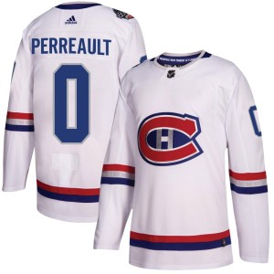 Montreal Canadiens Jacob Perreault Official White Adidas Authentic Adult 2017 100 Classic NHL Hockey Jersey